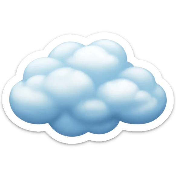 cloud sticker