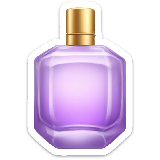 light purple perfume  sticker