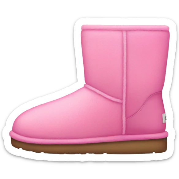 Pink uggs sticker