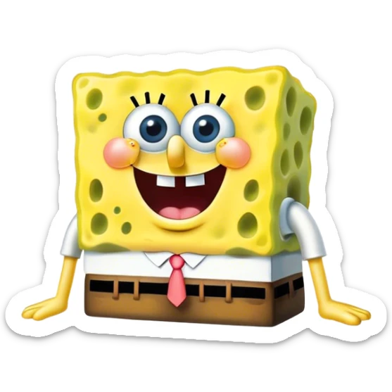 Spongebob sticker
