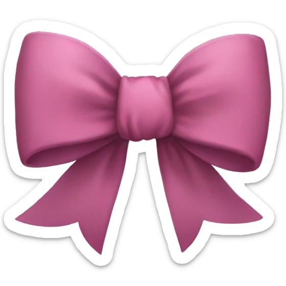 Bow sticker