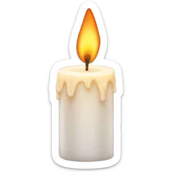 candle sticker