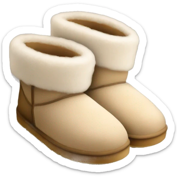 UGG slippers  sticker
