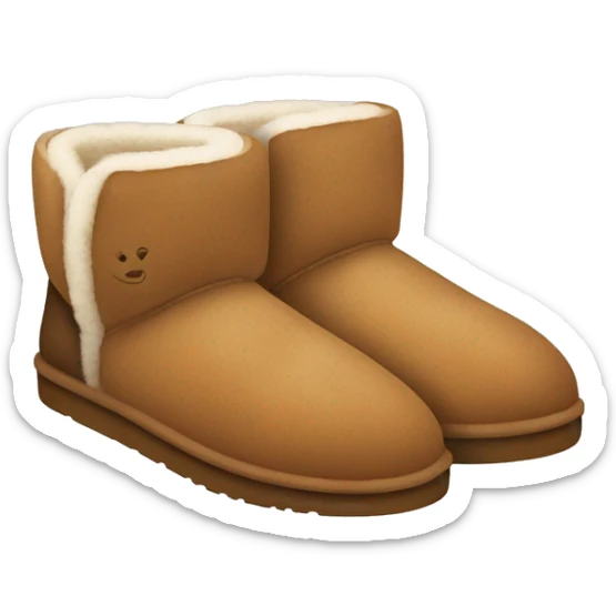 UGG slippers  sticker