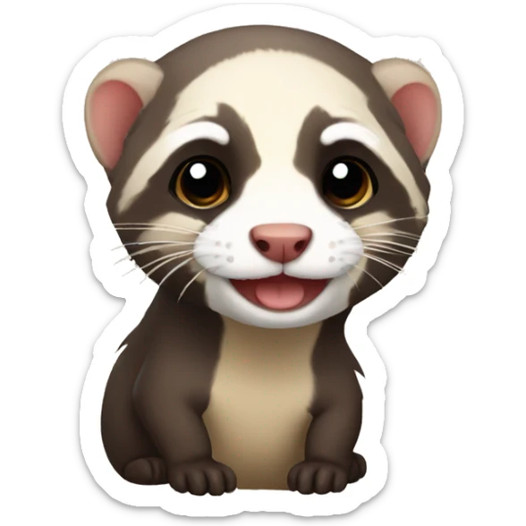 The Ferret sticker