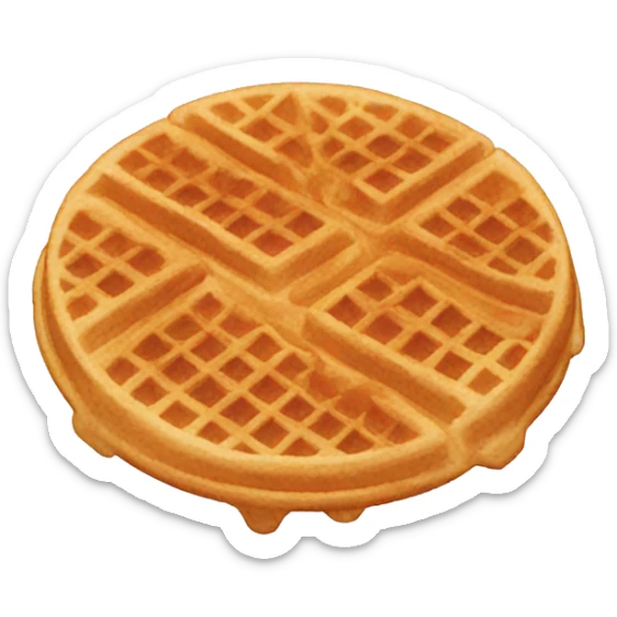 waffle sticker