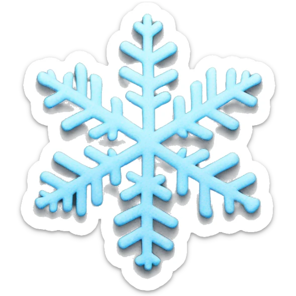 Snowflake  sticker