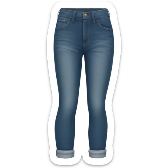 folded jeans sticker