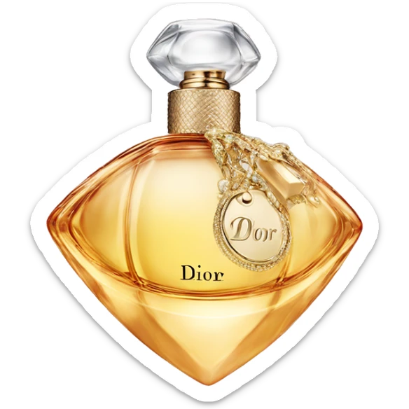 Dior parfum sticker