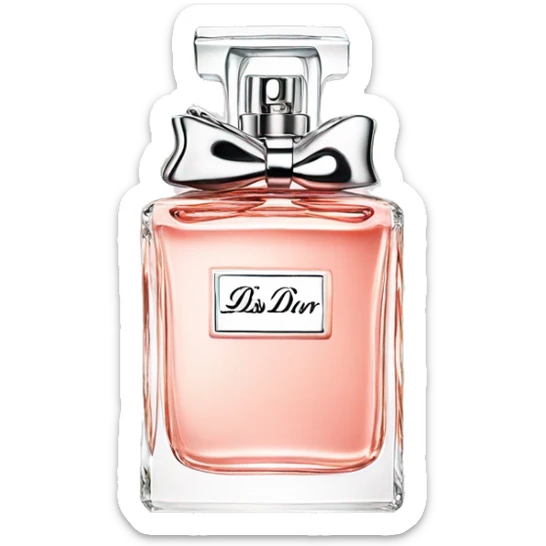 Miss dior perfume sticker
