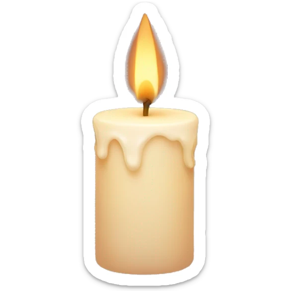 candle sticker