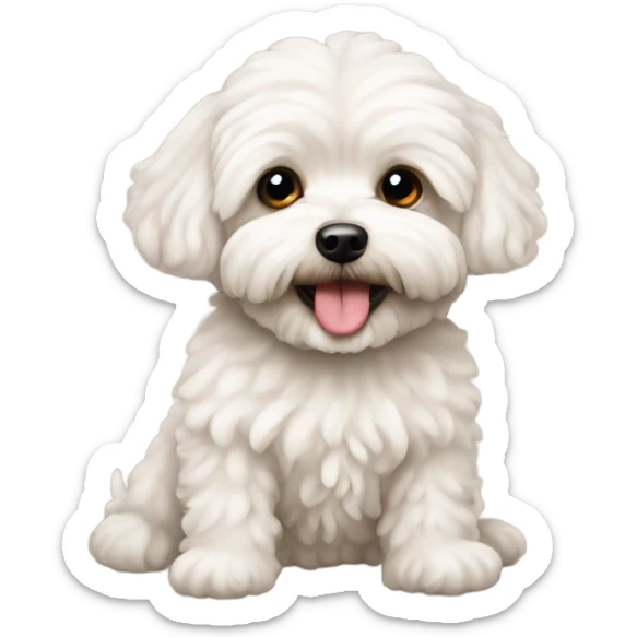Maltipoo sticker