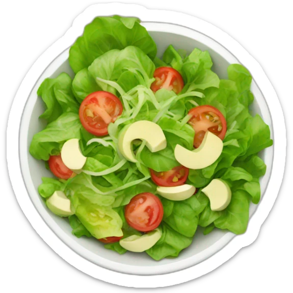 Salad sticker