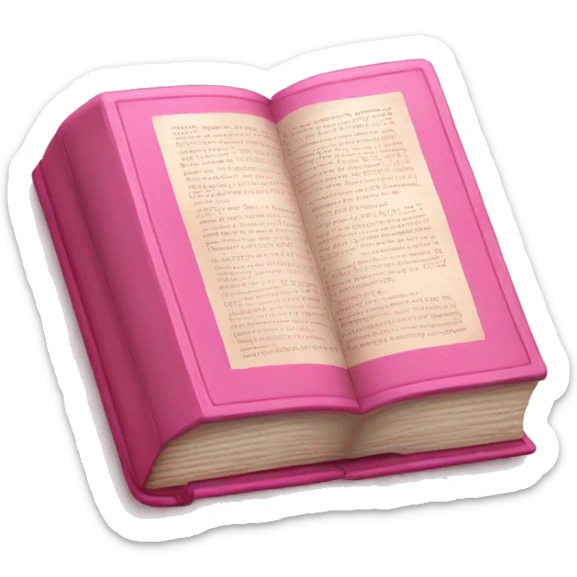 pink bible  sticker