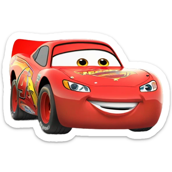 lightning mcqueen sticker