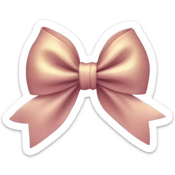 coquette bow sticker