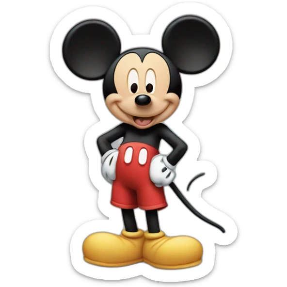 Mickey Mouse sticker