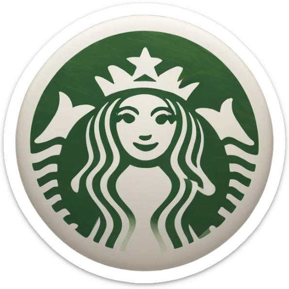 Starbucks sticker