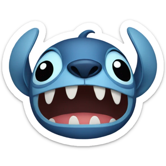 Stitch sticker