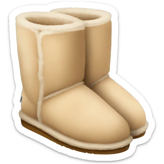 UGG slippers  sticker