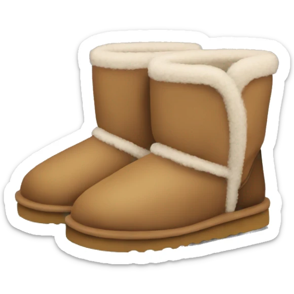 UGG slippers  sticker