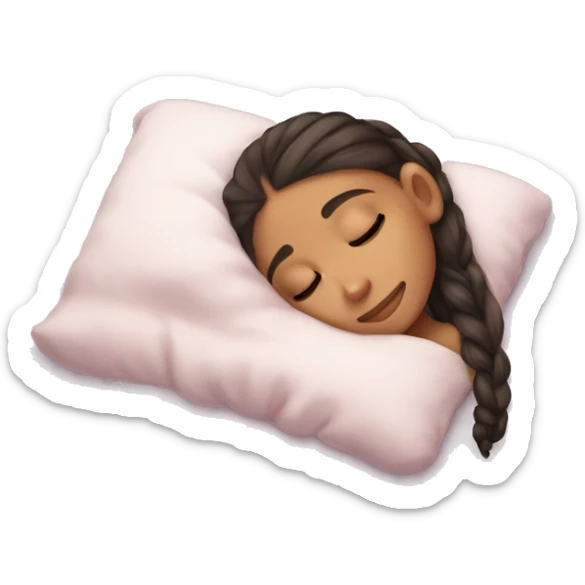 Ariana Grande sleeping sticker