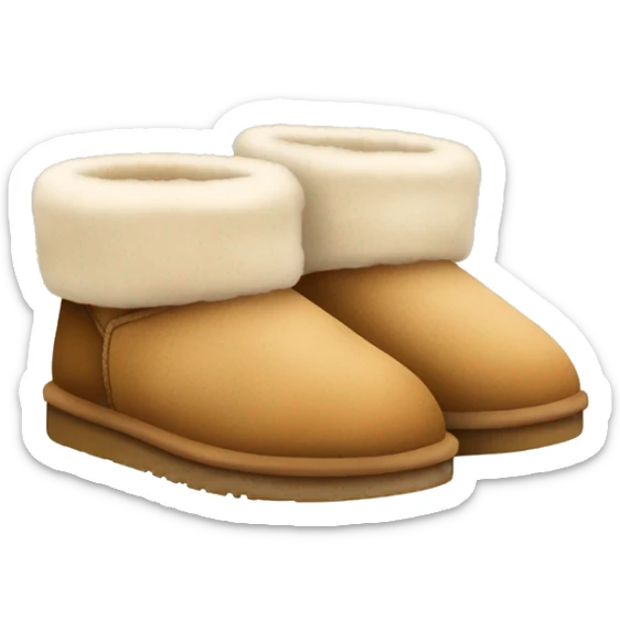 Ugg slippers sticker