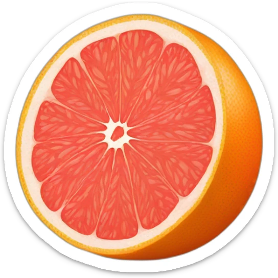 Grapefruit sticker