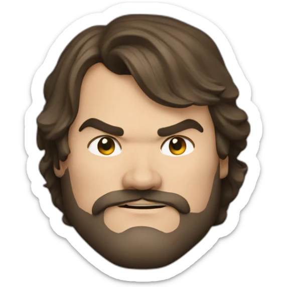 jack black sticker