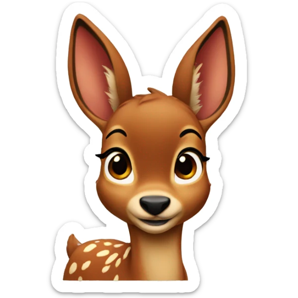 bambi sticker