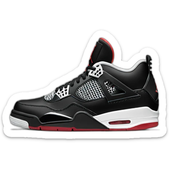 Jordan 4 sticker