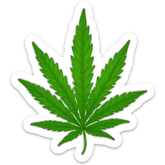 Marihuana sticker