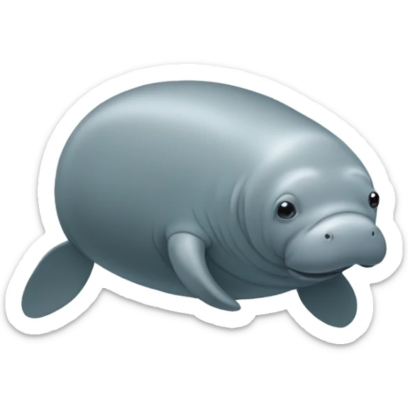 manatee sticker