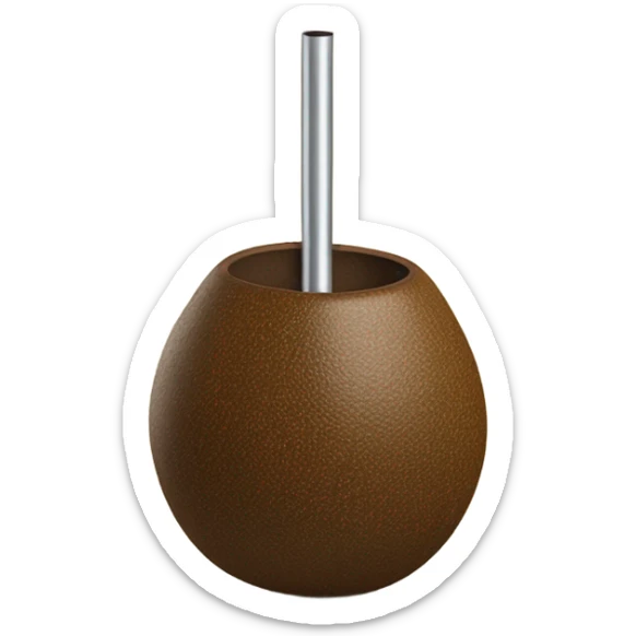 Yerba mate marron🧉 sticker