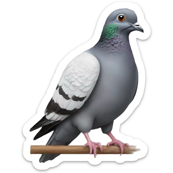 Pigeon sticker