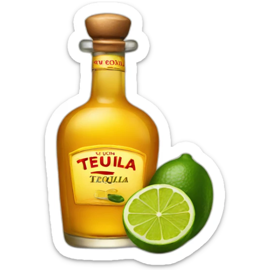 Tequila sticker