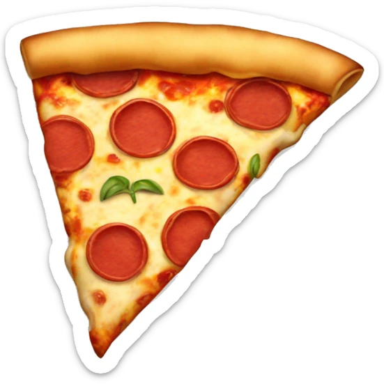 Pizza sticker