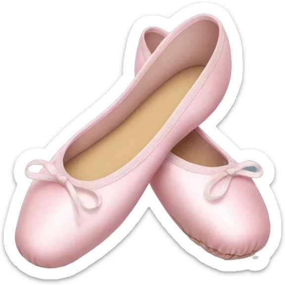Ballet shoes sticker