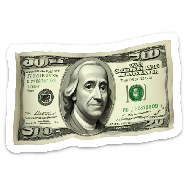 Money sticker