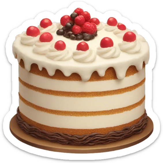 Cake sticker