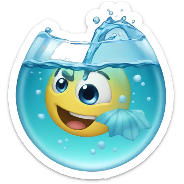 Water sticker