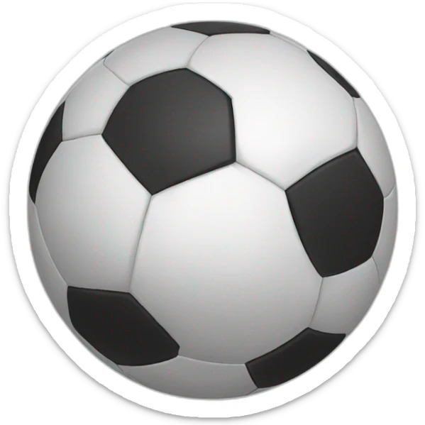 Soccer sticker
