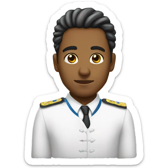 Lazo blanco  sticker