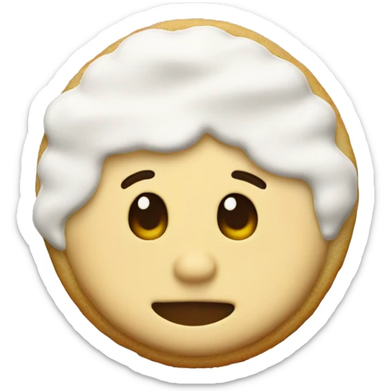 Sugar cookie sticker