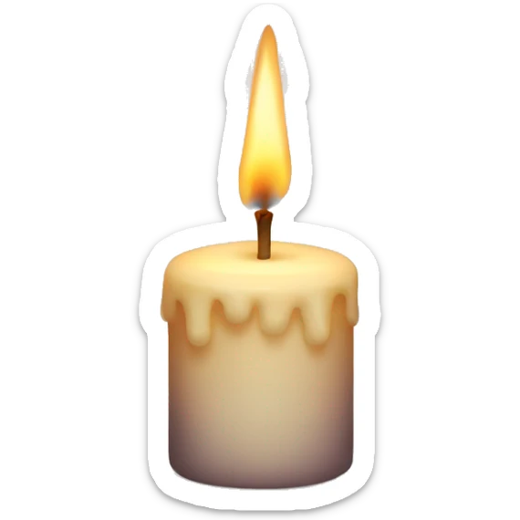Candle sticker