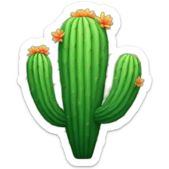 Cactus sticker