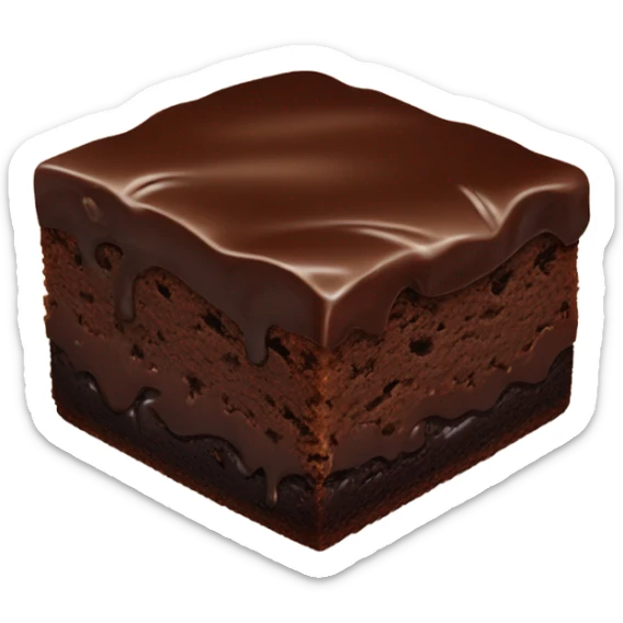 Brownie sticker