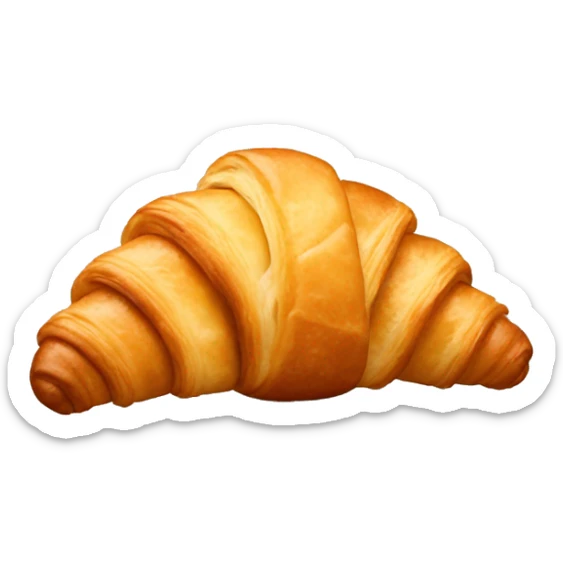Croissant sticker