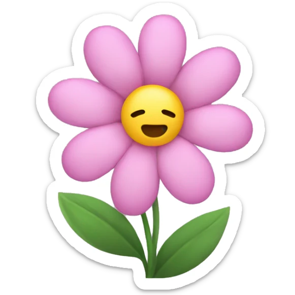 Flowers sticker