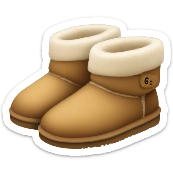 UGG slippers  sticker